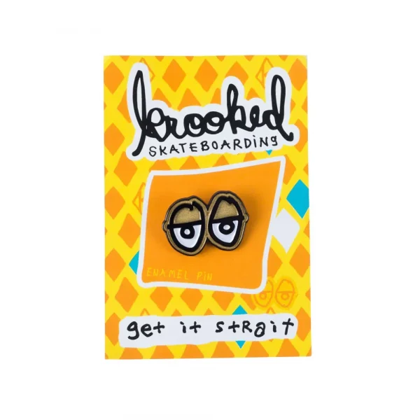 Krooked - Eyes Lapel Pin