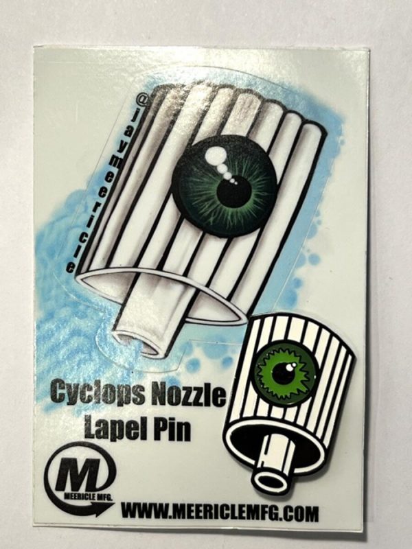 Meericle - Cyclops Nozzle Lapel Pin