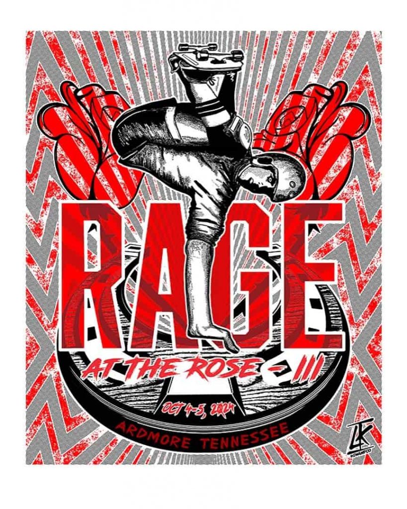 Rage at the Rose 2024 Poster