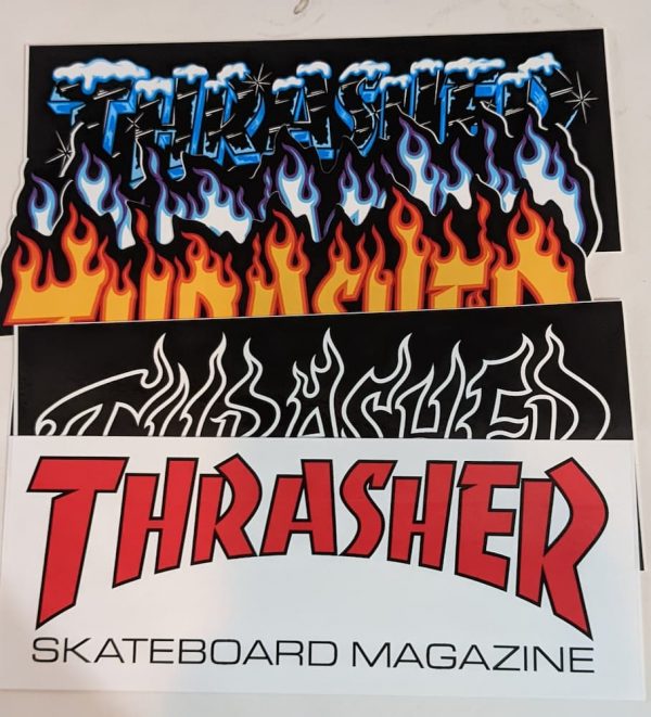 Thrasher Magazine - 5 - 8 inch Stickers Pack