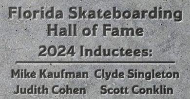 2024 Florida Skateboarding Hall of Fame Inductions Nov. 2, Miami