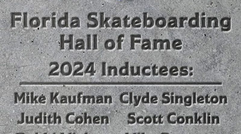 2024 Florida Skateboarding Hall of Fame Inductions Nov. 2, Miami