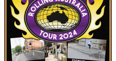 Real Rolling Australia Tour 2024 - Nov. 7th-20th