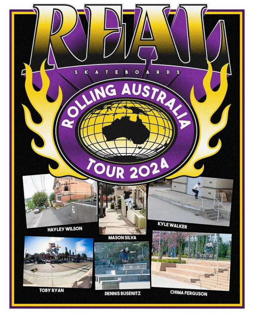 Real Rolling Australia Tour 2024 - Nov. 7th-20th