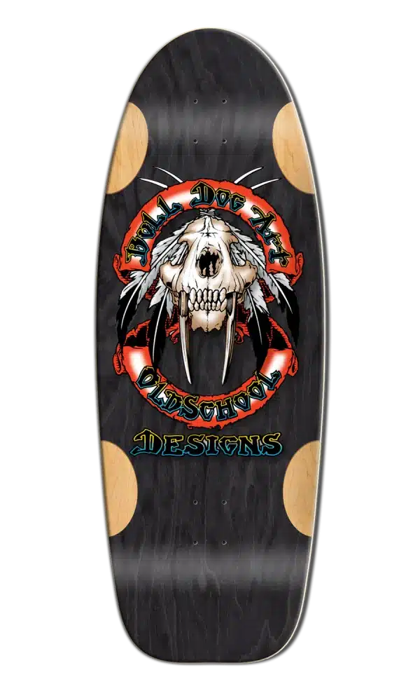 Bulldog Skates - Sabertooth Deck by Wes Humpston