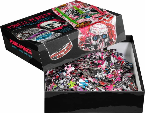 Powell Peralta Skull and Sword Geegah Puzzle Pink