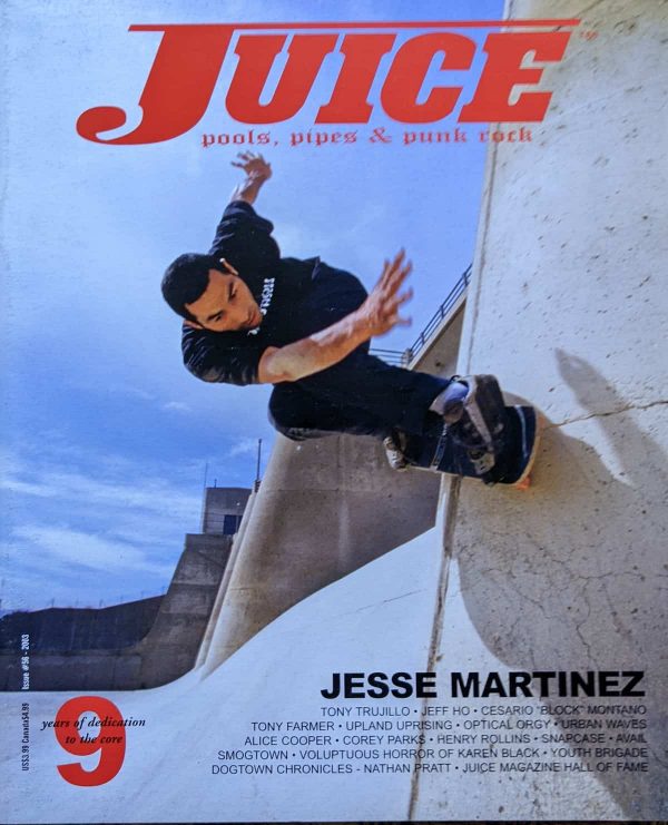 JUICE MAGAZINE Issue #56 – Jesse Martinez Cover