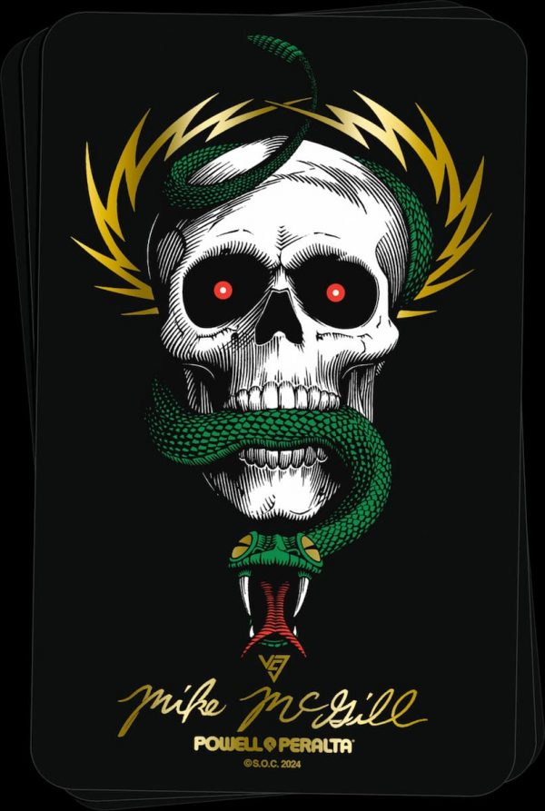 Powell Peralta McGill 40th Anniversary McTwist Sticker