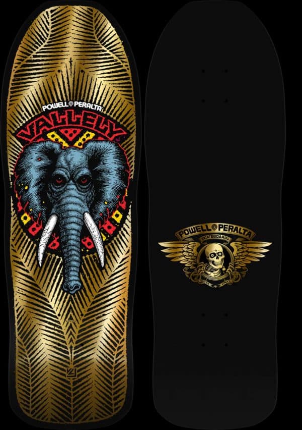 Powell Peralta - Mike Vallely Elephant Gold Foil Deck