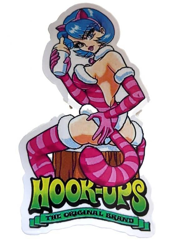 Hook-ups Pussy Cat Girl Sticker