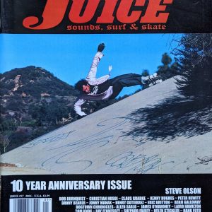 JUICE MAGAZINE Issue #57 – Steve Olson 10 Year Anniversary Cover