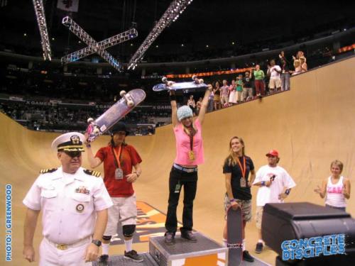 2004 - X Games Womens Vert - J. Greenwood